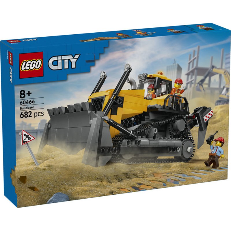 Lego City 60466 - Bulldozer Amarelo