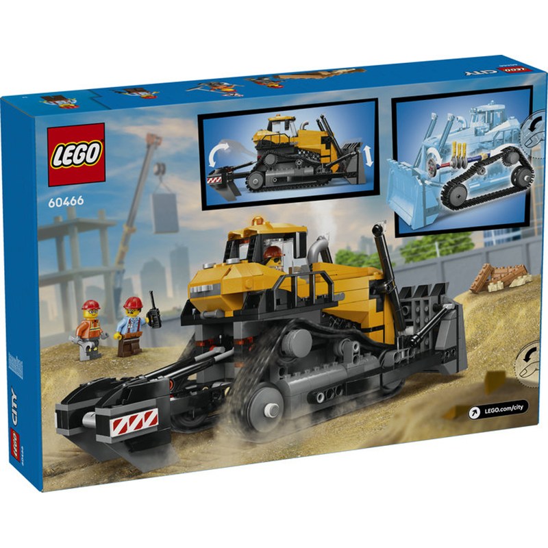 Lego City 60466 - Bulldozer Amarelo - Imagem 1