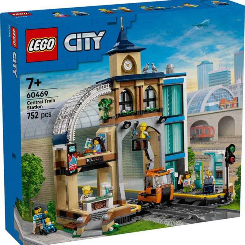 Lego City 60469 - Estación Central de Ferrocarril