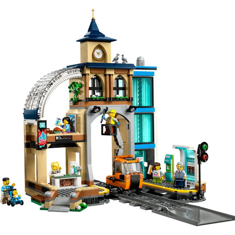 Lego City 60469 - Estação Central de Caminhos de Ferro - Imagem 2