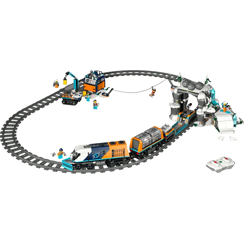 Lego City 60470 - Comboio Expresso Polar Ártico dos Exploradores - Imagem 2