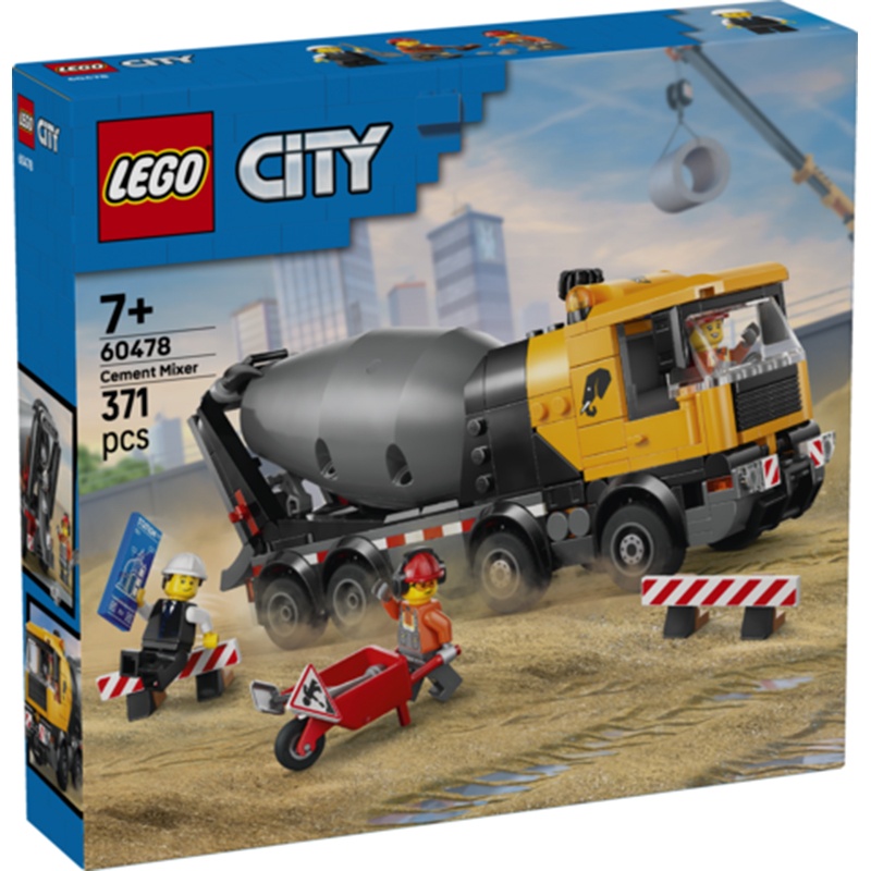 Lego City 60478 - Betoneira