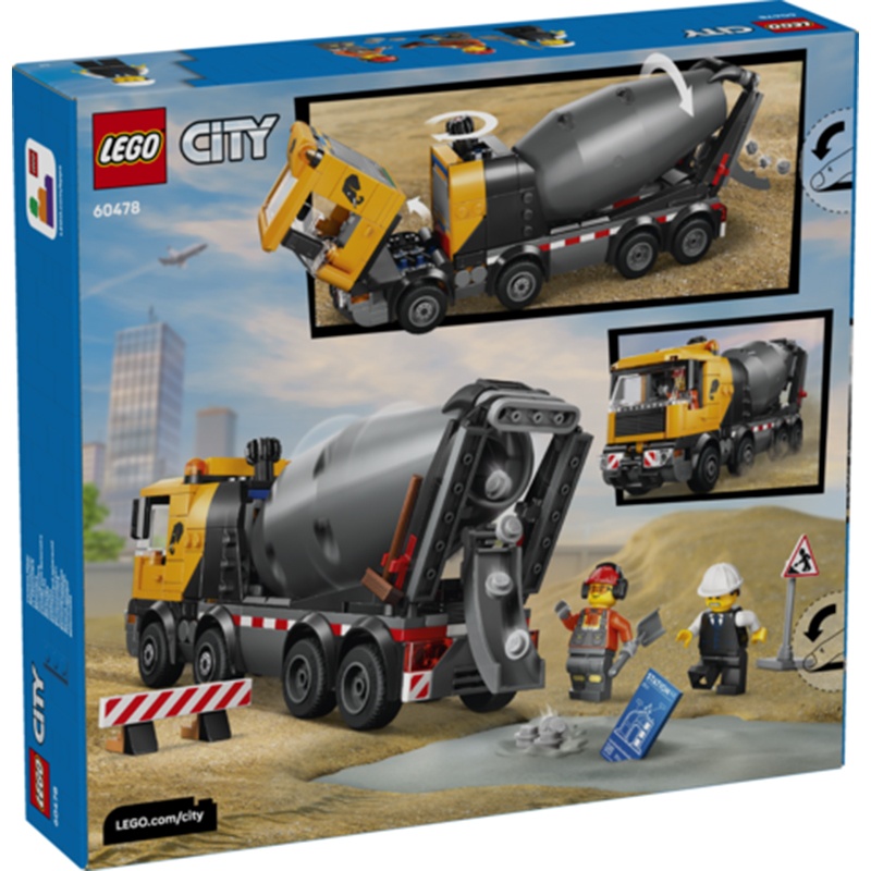 Lego City 60478 - Betoneira - Imagem 1
