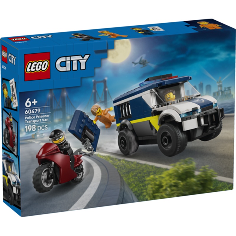 Lego City 60479 - Carrinha de Transporte Penitenciário da Polícia