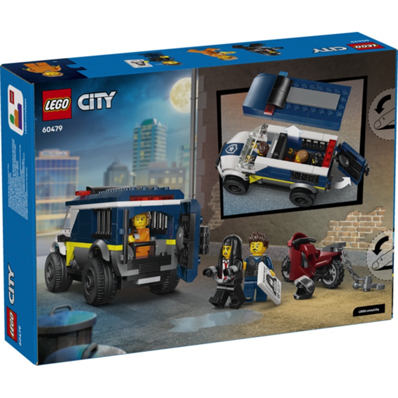 Lego City 60479 - Carrinha de Transporte Penitenciário da Polícia - Imagem 1