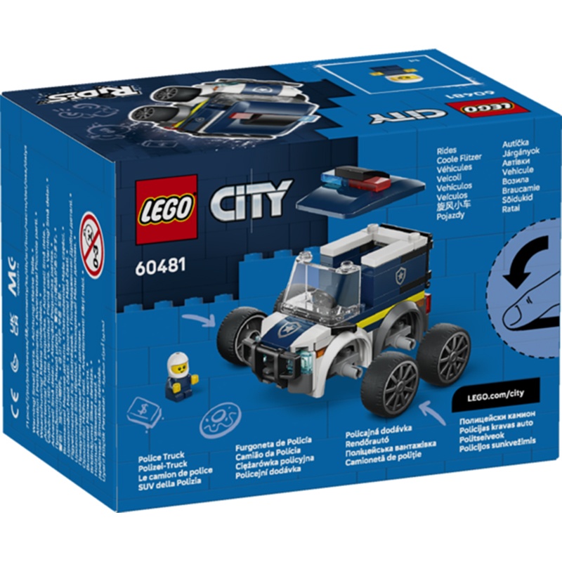 Lego City 60481 - Veículos: Carrinha da Polícia - Imagem 1