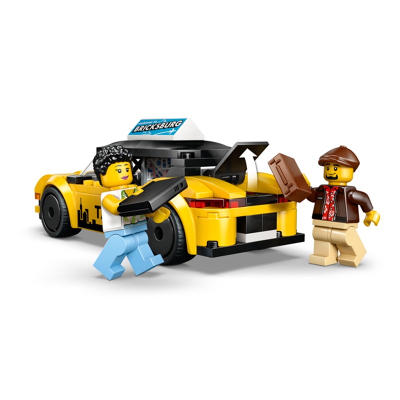 Lego City 60487 - Táxi Amarelo - Imagem 2