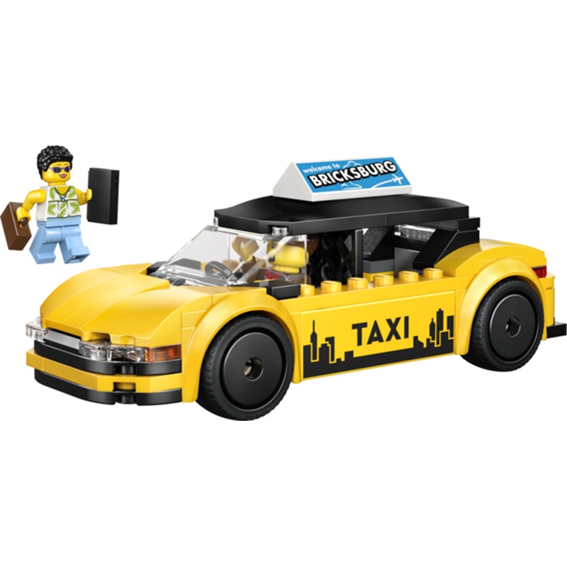 Lego City 60487 - Táxi Amarelo - Imagem 3