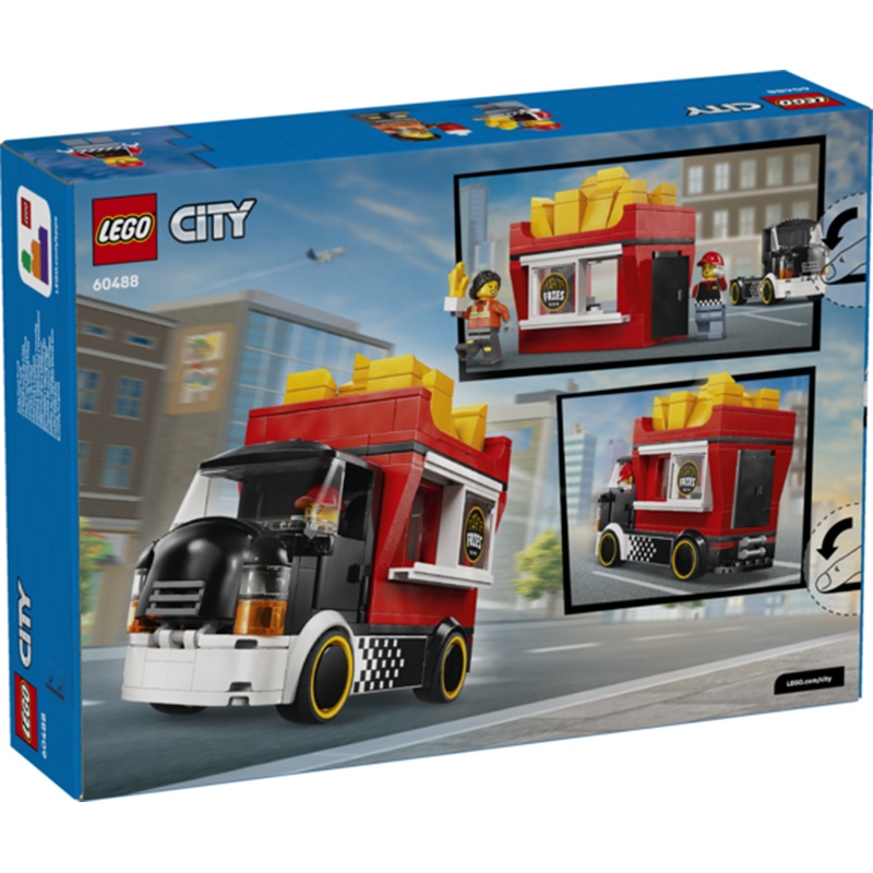 Lego City 60488 - Camioneta de Batatas Fritas - Imagem 1