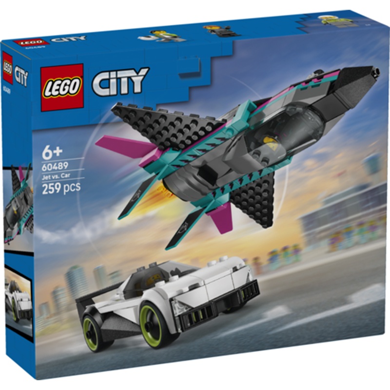 Lego City 60489 - Jato vs. Carro