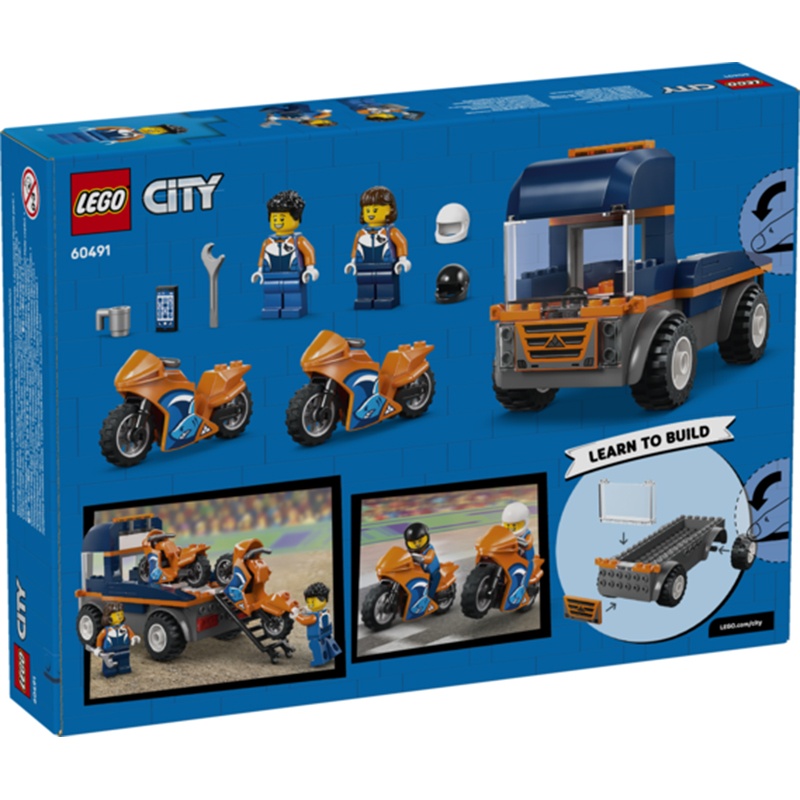 Lego City 60491 - Caminhão de Transporte de Motos - Imagem 1