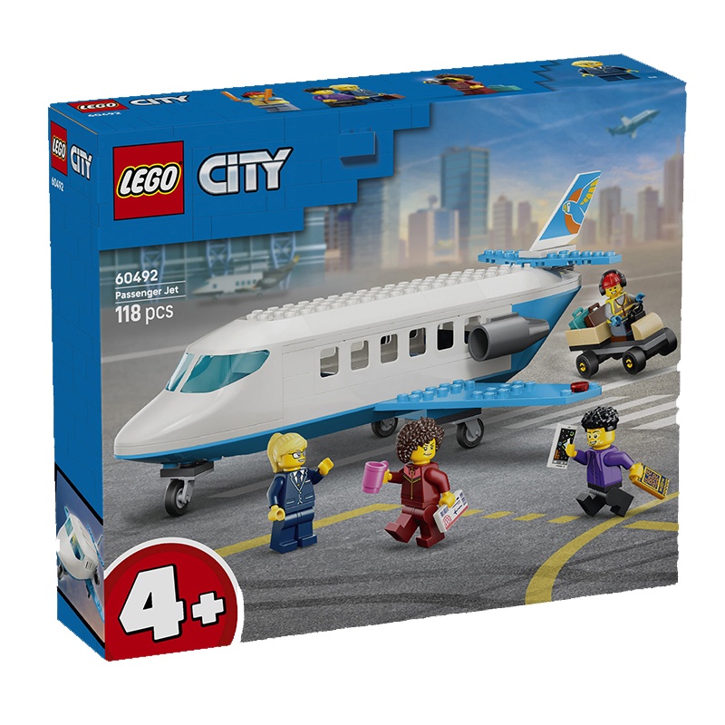 Lego City 60492 - Avión de Pasajeros