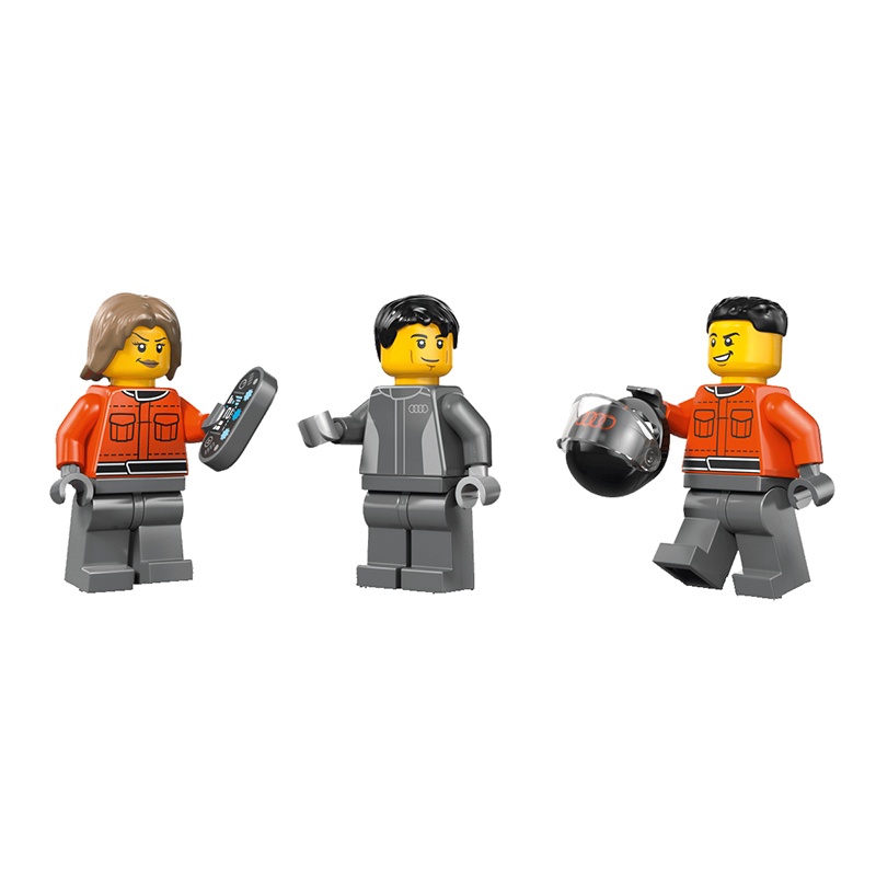 Lego City 60493 - Caminhão de Exposição de F1 com Carro de Corrida Audi F1 - Imagem 4