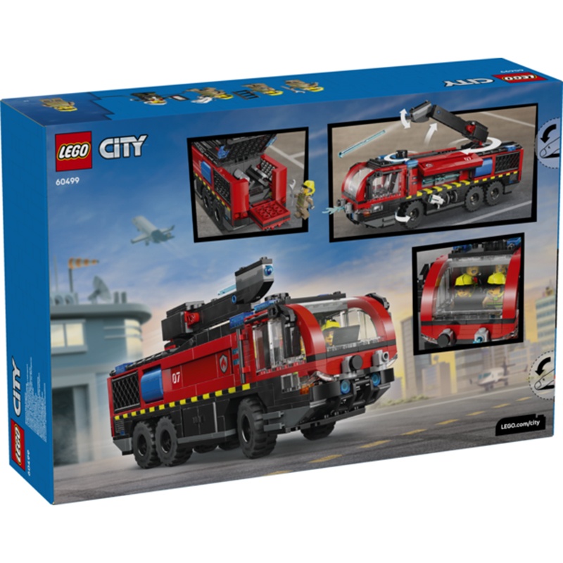 Lego City 60499 - Caminhão de Bombeiros Aeroportuário - Imagem 1