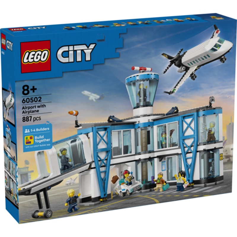 Lego City 60502 - Aeroporto com Avião