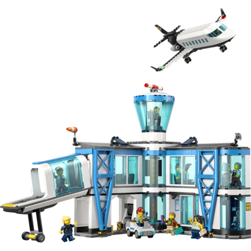 Lego City 60502 - Aeroporto com Avião - Imagem 2