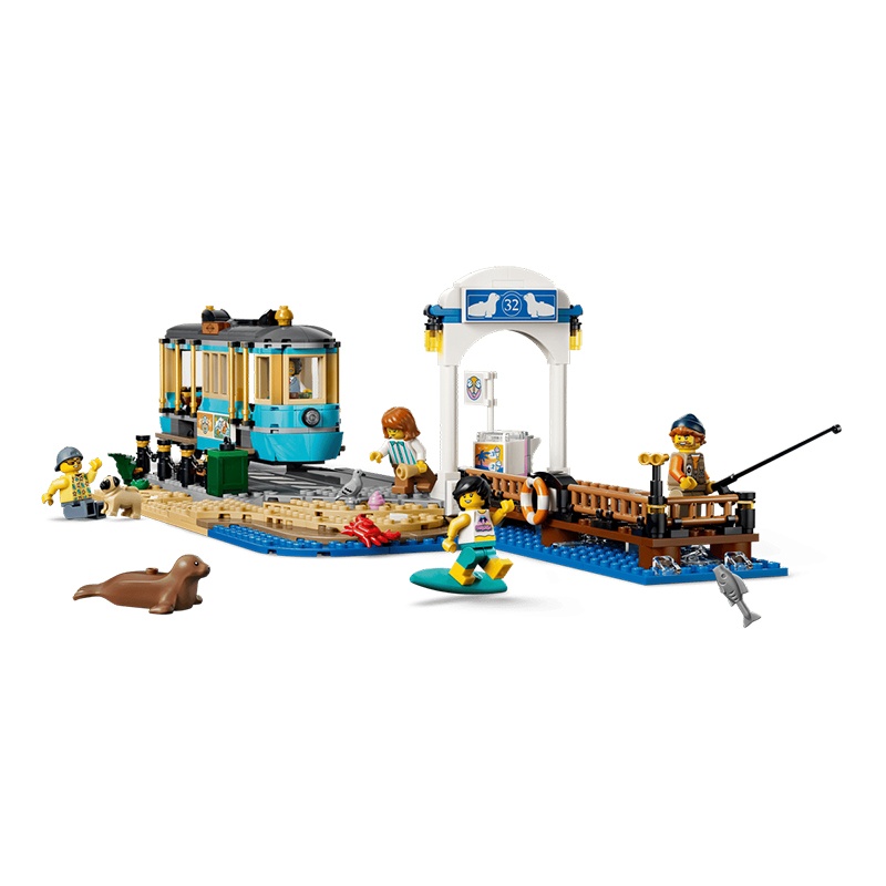 Lego City 60506 - Tranvía Clásico de la Costa - Imagen 4