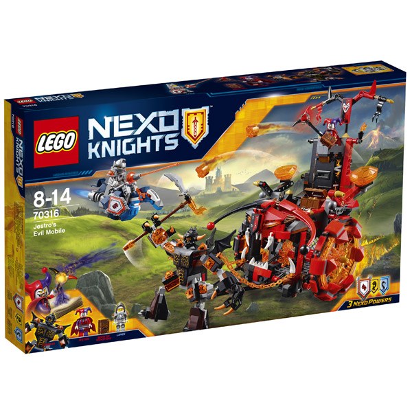 El Vehiculo Malvado de Jestro Lego Nexo Knights - Imagen 1