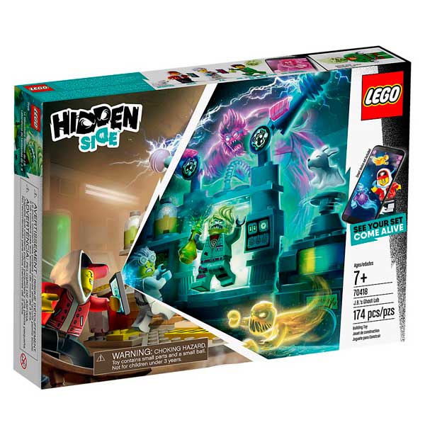 Lego Hidden 70418 Laboratorio de Fantasmas - Imagen 1