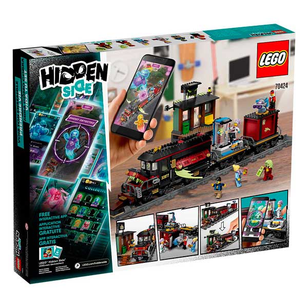 Lego Hidden 70424 Comboio-Fantasma Expresso - Imagem 2