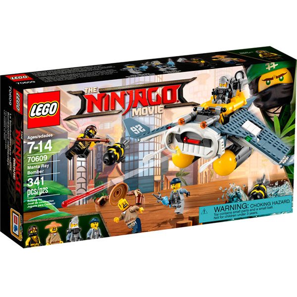 Bombarder-mantarraya Lego Ninjago - Imatge 1