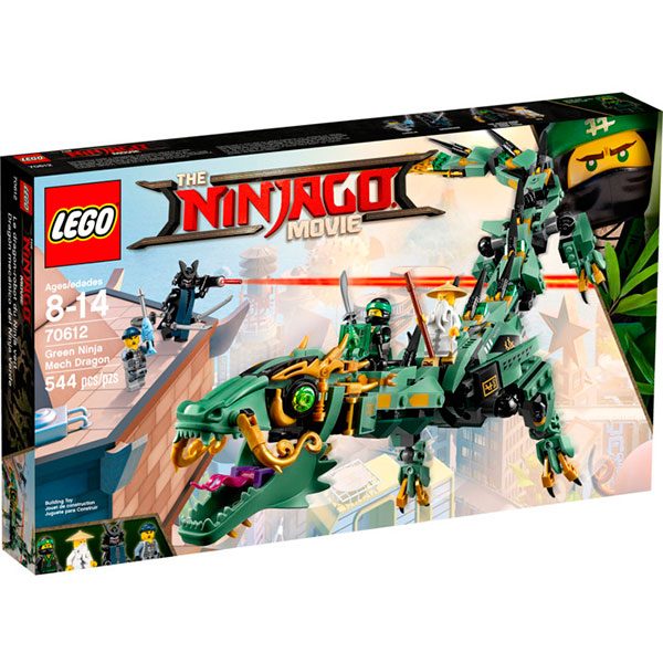 Dragon mecanico del Ninja Verde Ninjago - Imagen 1