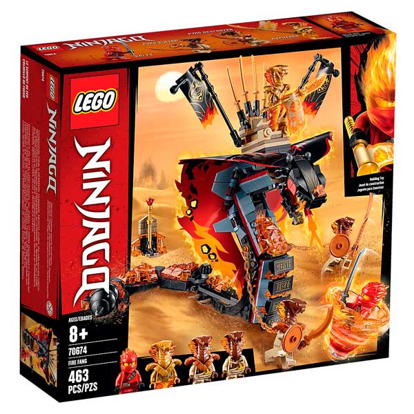 Lego Ninjago 70674 Colmillo de Fuego - Imagen 1