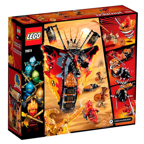 Lego Ninjago 70674 Colmillo de Fuego - Imagen 2