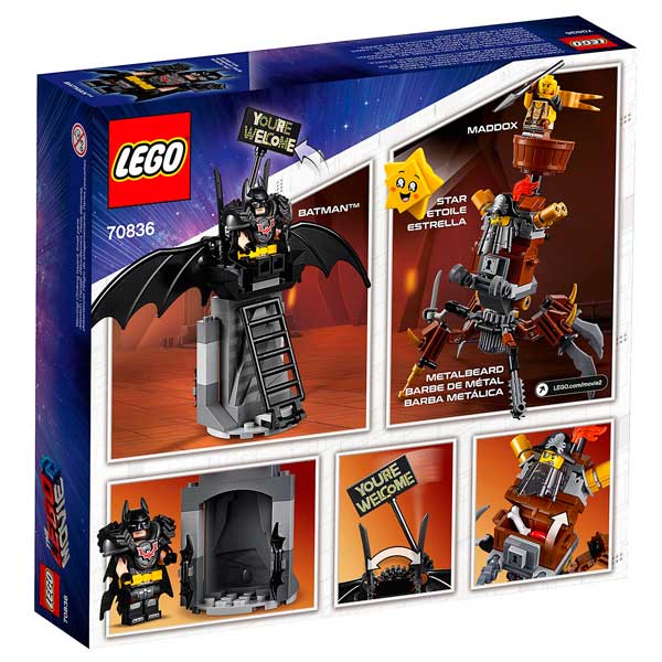 Lego Movie 70836 Batman y Barbagris - Imagen 2