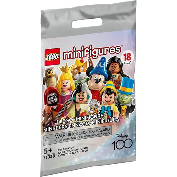 Lego 71038 Disney LEGO Minifiguras: Disney 100 Edition - Imagem 1