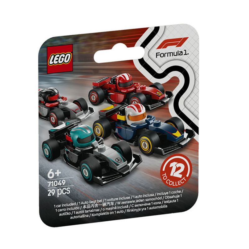 Lego Minifigures 71049 - Coche de F1 Coleccionable