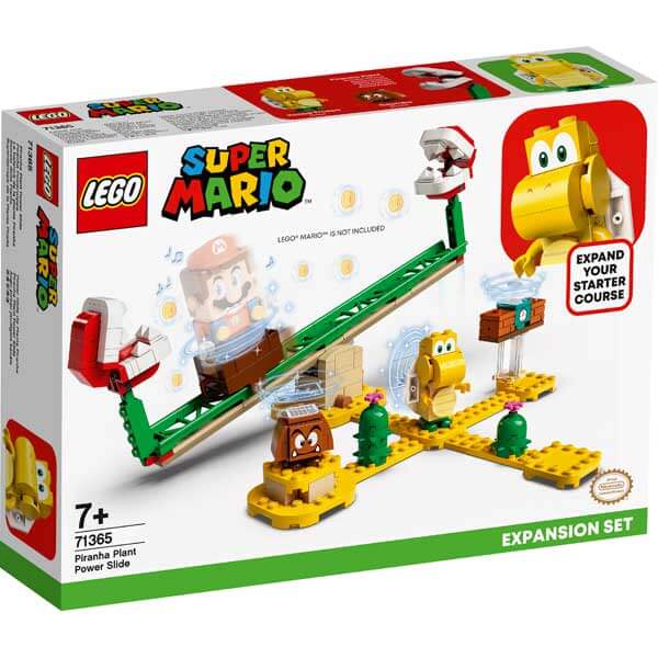 Lego Super Mario 71365 Set de Expansión: Superderrape Planta Piraña - Imagen 1