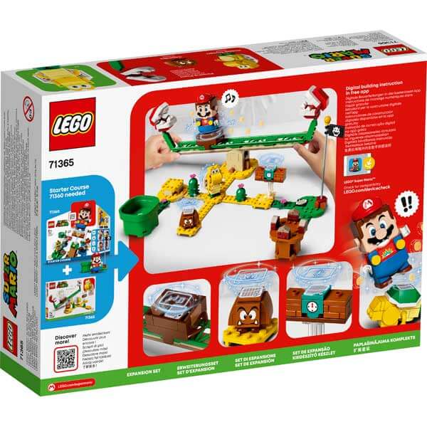 Lego Super Mario 71365 Set de Expansión: Superderrape Planta Piraña - Imatge 2