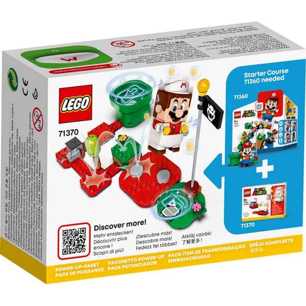 Lego Super Mario 71370 Pack Potenciador: Mario de Fuego - Imatge 2