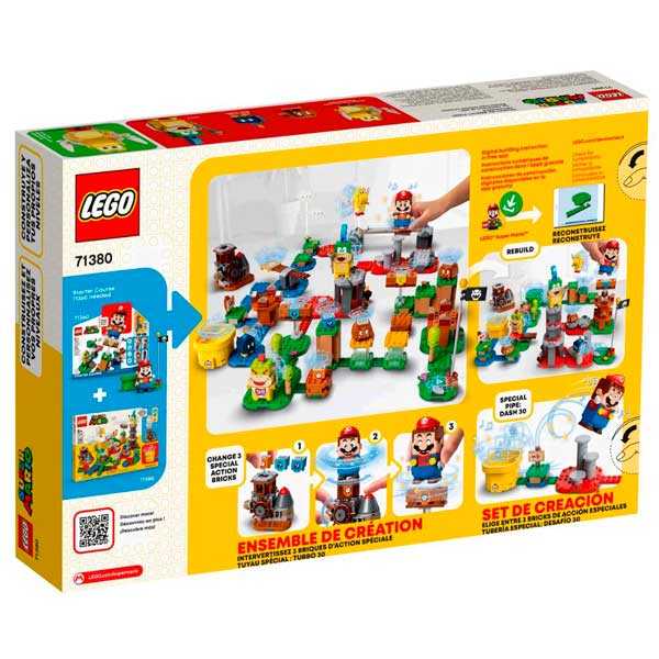 Lego Super Mario 71380 Set de Creación: Tu propia aventura - Imagen 1
