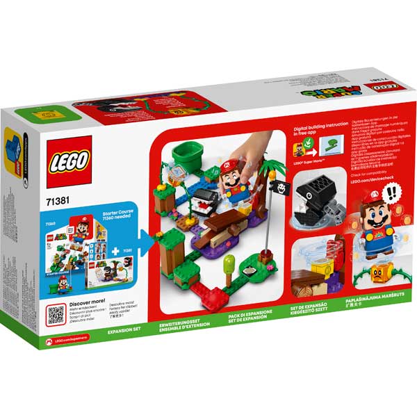 Lego Super Mario 71381 Set de Expansão: Confronto com Corrente Dentada - Imagem 1