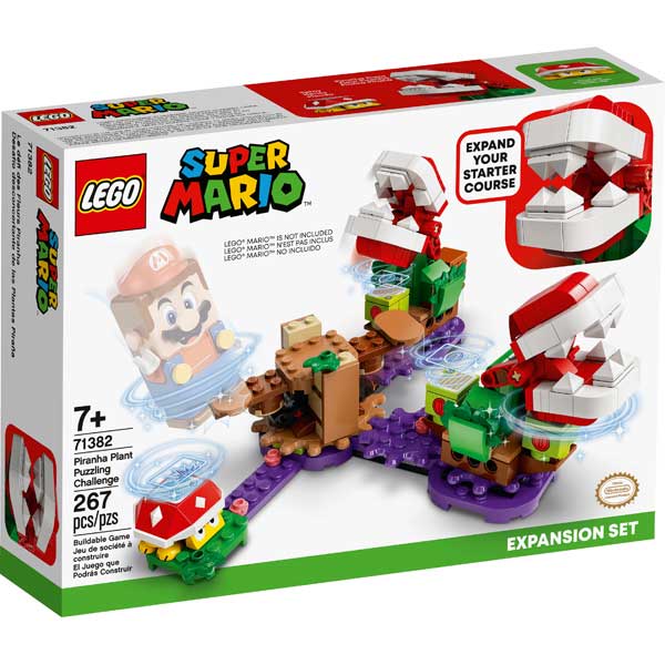Lego Super Mario 71382 Set de Expansão: O Desafio das Plantas Piranha - Imagem 1