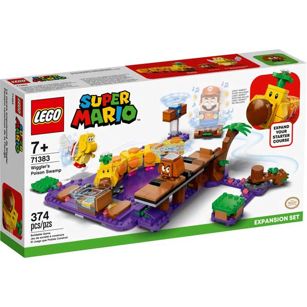 Lego Super Mario 71383 Set de Expansão: O Pântano Venenoso Lagartola - Imagem 1