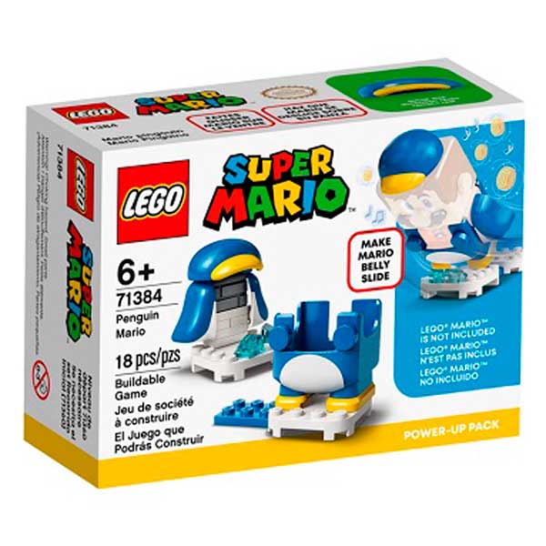 Lego Super Mario 71384 71384 Pack Power-Up - Mario Pinguim - Imagem 1