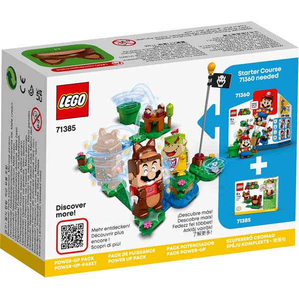 Lego Super Mario 71385 71385 Pack Power-Up - Mario Tanuki - Imagem 1