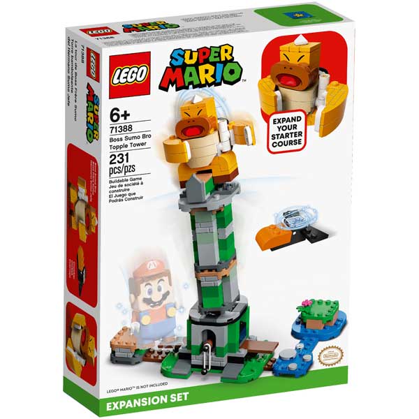 Lego Super Mario 71388 Expansão: Torre do Irmão Sumo Chefe