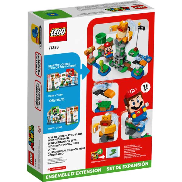 Lego Super Mario 71388 Set de Expansión: Torre del Hermano Sumo Jefe - Imatge 1