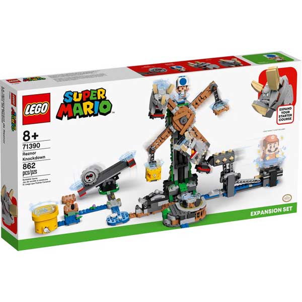 Lego Mario 71390 Set Expansión: Derribo de los Reznors | JOGUIBA