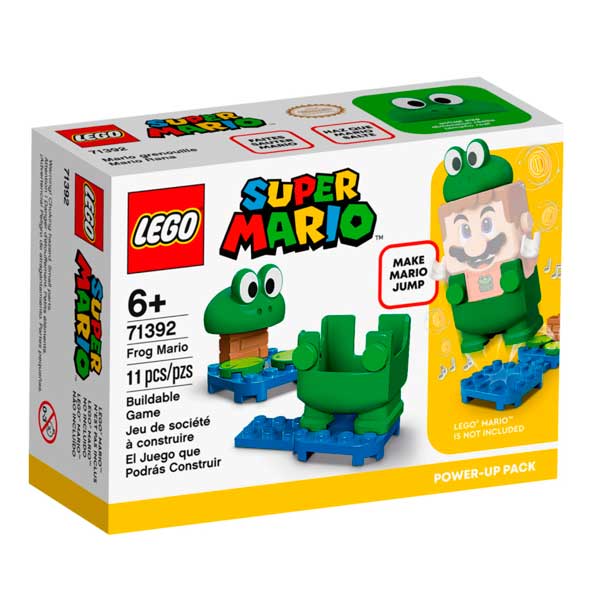 Lego Super Mario 71392 Pack Potenciador: Mario Rana - Imagen 1