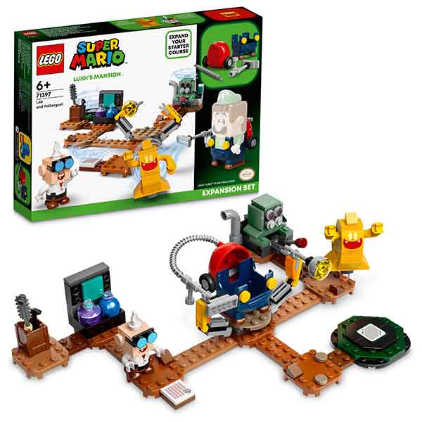 Lego Super Mario 71397 Set de Expansão: Lab e Poltergust - Imagem 1