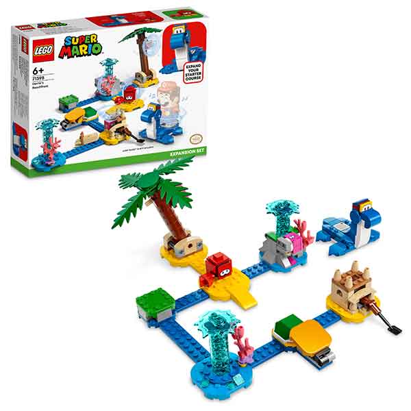 Lego Mario 71398 Set de Expansión: Costa de Dorrie - Imagen 1