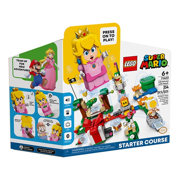 Lego Super Mario 71403 Pack Inicial: Aventuras con Peach - Imagen 1