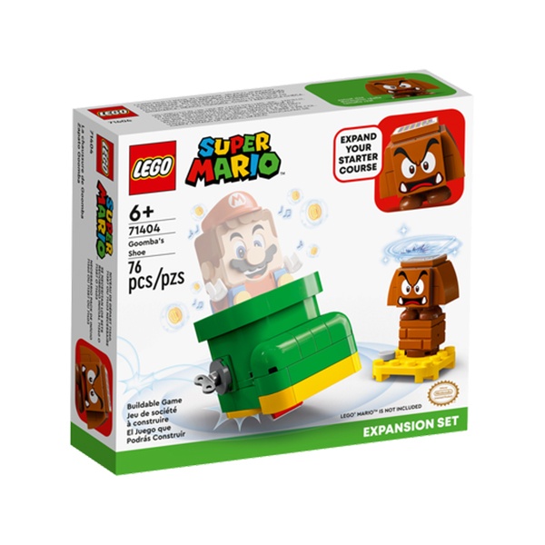 Lego Super Mario 71404 Set de Expansão: Sapato Goomba - Imagem 1