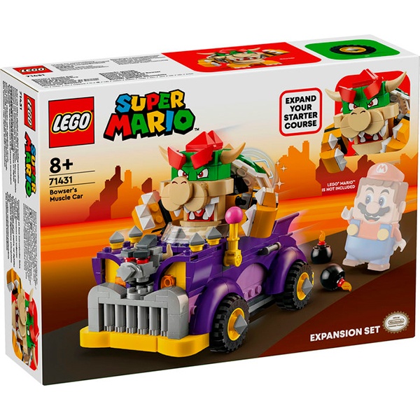71431 Lego Super Mario - Carro Monstro de Bowser - Imagem 1