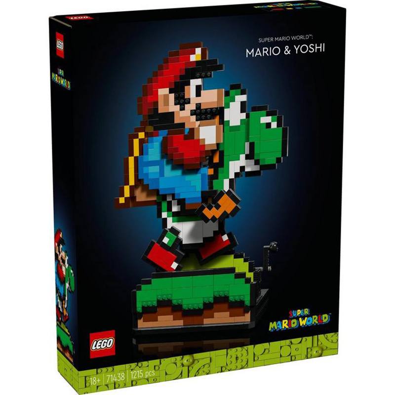 Lego Super Mario 71438 - Super Mario World: Mario y Yoshi